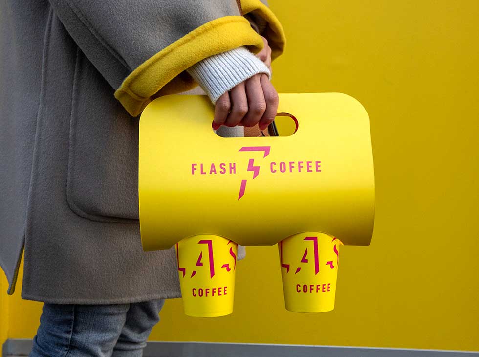 今後はインフルエンサーマーケティングを中心に認知を高めていくという（写真提供／Flash Coffee）