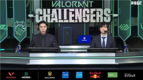 「2022 VALORANT Champions Tour Challengers Japan Stage1」のPlayoffsでは、配信動画の同時接続数が24万を超えた。画像はYouTube配信より