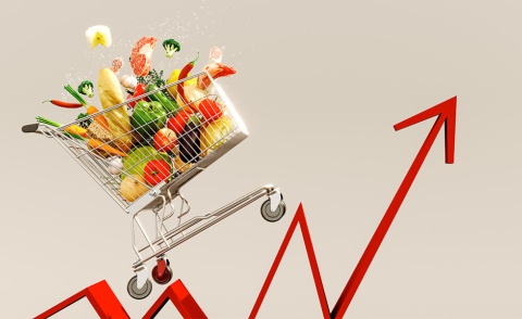 値上げの影響が食品カテゴリーの販売金額前年同月比ランキングにも表れている（写真／Shutterstock）
