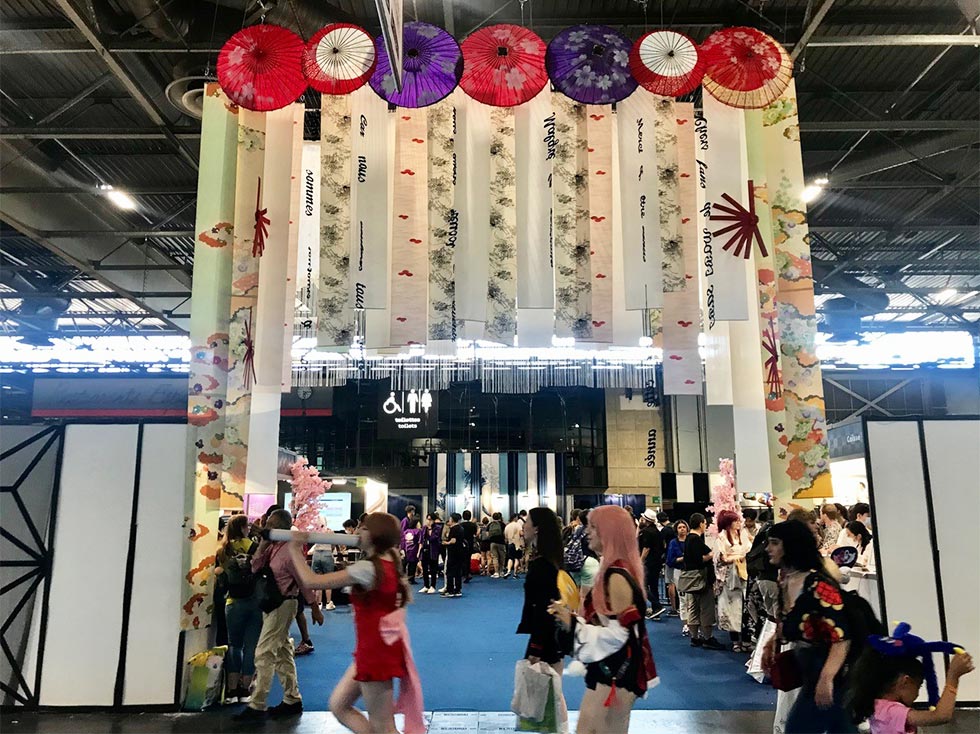 日本からの出展も少なくなかった「WabiSabi」のエリア