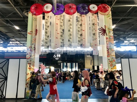 日本からの出展も少なくなかった「WabiSabi」のエリア