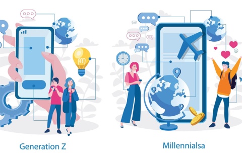 調査から見えてきたZ・ミレニアル世代の就業観とは？（画像提供／Shutterstock.com）