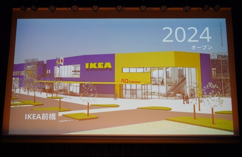 2024年に群馬県前橋市に開店するストアは、イケアストアのなかで最もサステナビリティーに注力した店舗になるという