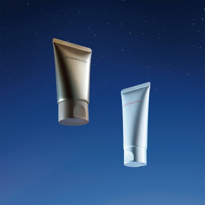 2023年10月に発売した、国際宇宙ステーション(ISS)搭載予定の「コスモロジー スペースクルーキット」(クレンジングウォッシュ60g・ローションクリーム30g、7480円。税込み、以下同)