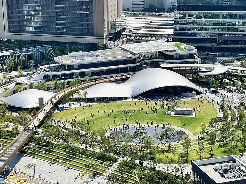 世界規模の公園が大阪・梅田を変えるか　「グラングリーン大阪」開業