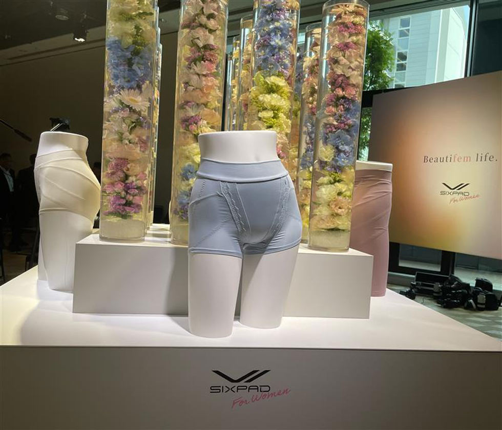 SIXPAD トレーニングショーツ Women's M MTGがSIXPADでフェムテック参入 “マッチョ向け”イメージ払拭：日経