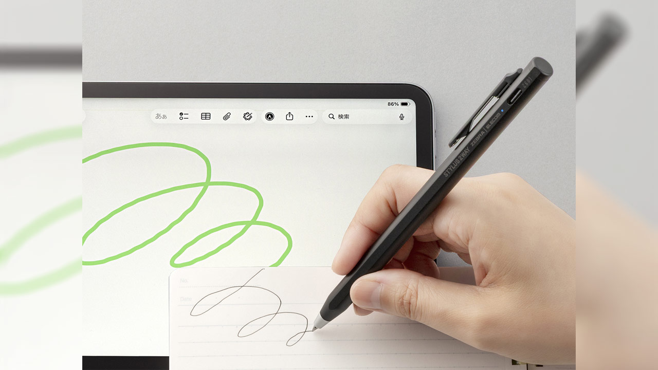 紙にもiPadにも書けるゼブラの新ペン　ボールペンの欠点がヒント