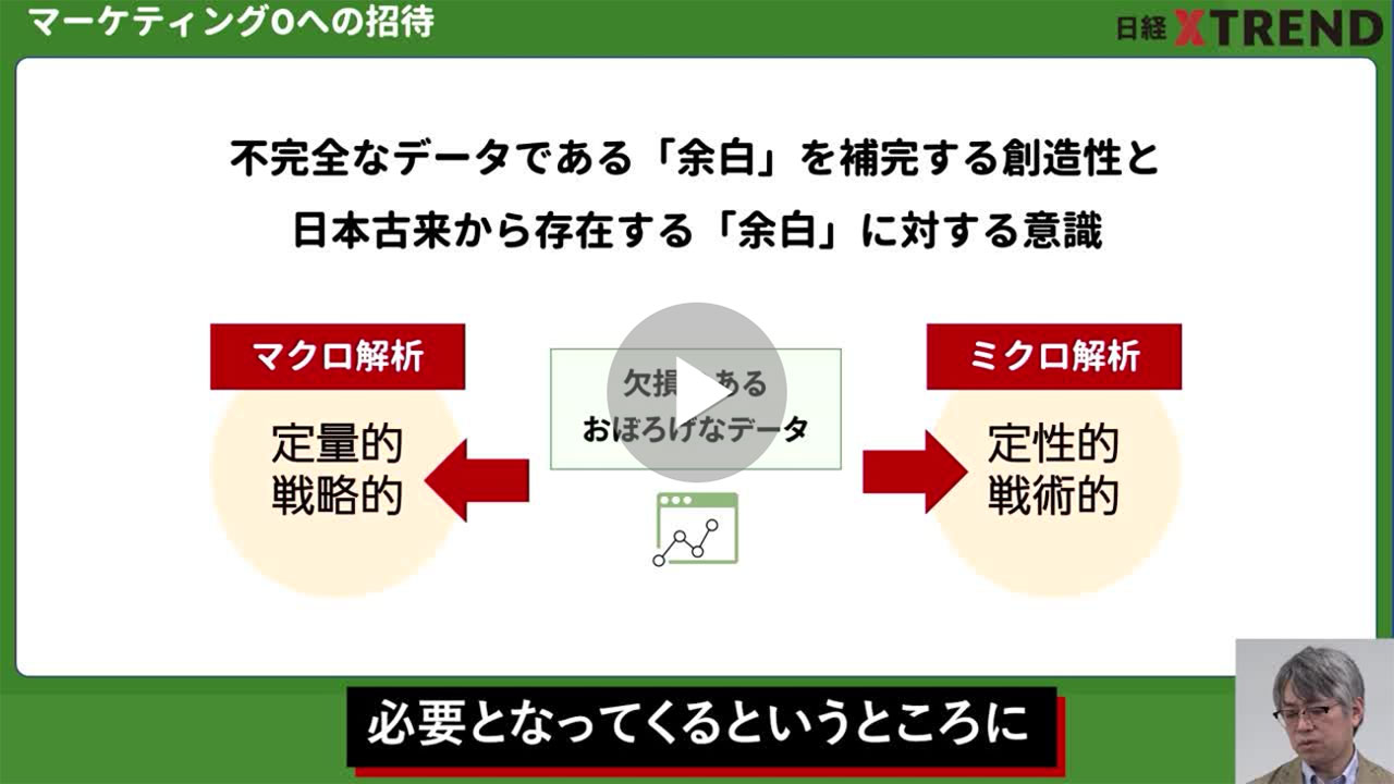 ウェブ解析士 試験対策6 マーケティング0への招待 日経クロストレンド