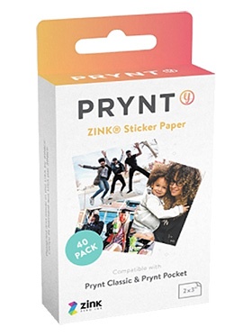 使う紙は「ZINK PAPER」で、量販店などで追加購入できる
