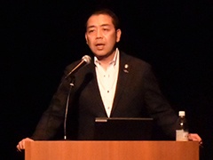 サンヒルズの林祥裕社長が、そのコンセプトと事業内容を説明
