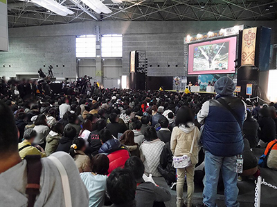 モンスターハンターフェスタ’16（大阪大会）の様子<br>写真：カプコン提供