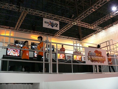 試遊台コーナーには、1ゲームにつき、4～6台の試遊台を用意している
