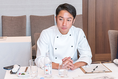 小崎陽一氏（イタリア料理研究家）