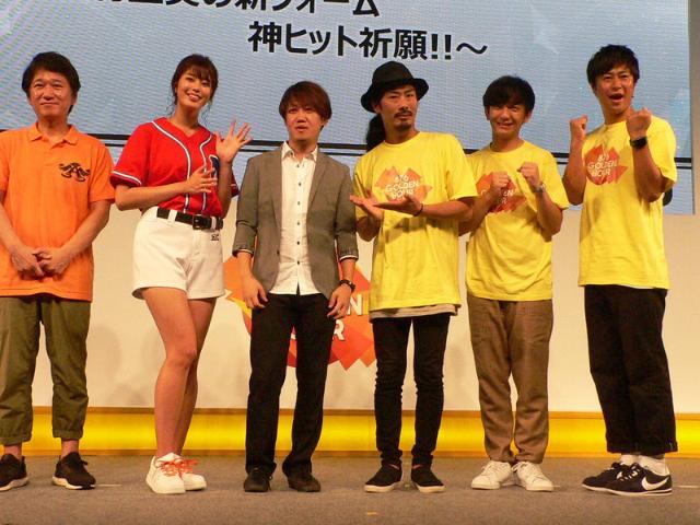 神スイングでヒット祈願 バンナム発表会レポート Tgs17 2ページ目 日経クロストレンド 神スイングでヒット祈願 バンナム発表会レポート Tgs17 2ページ目 日経クロストレンド