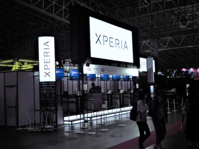 ソニーモバイルは今年も、「Smartphone Special Area」でXperiaシリーズとゲームに関する展示を実施している