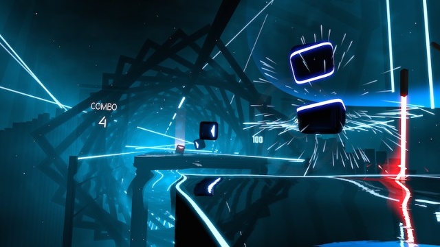 Vr音ゲー Beat Saber で ライトセイバー 使いに Tgs18 日経クロストレンド Vr音ゲー Beat Saber で ライトセイバー 使いに Tgs18 日経クロストレンド