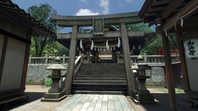 これが「Japan Shrine」。このように美術的に完成度の高いワールドは多く存在するので、ワールドを探索するだけでも楽しめる