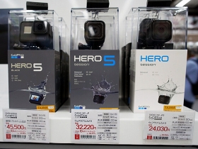 この1年で「GoPro」シリーズを購入する女性客が急増している