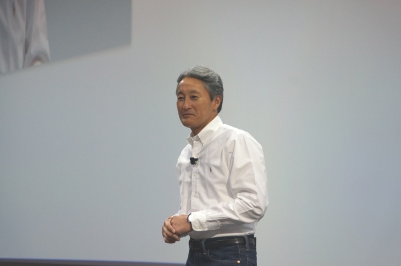 「AI×ロボティクス」戦略を語る社長兼CEOの平井一夫氏