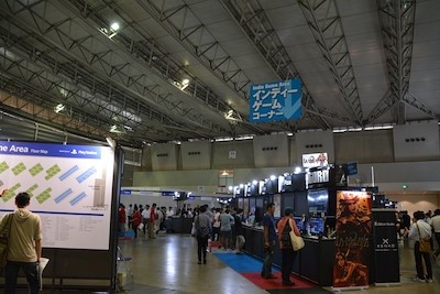 東京ゲームショウ2016のインディーゲームコーナーは小規模メーカーや個人がいろいろなゲームを展示している