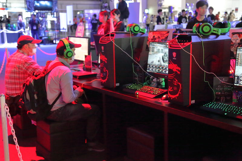 多数のバトルゲームが遊べる「Wargaming Japan」ブース