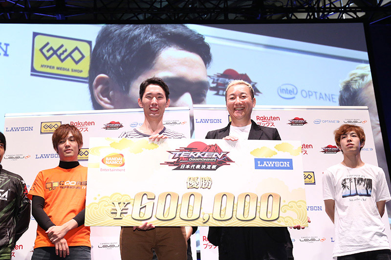 優勝した破壊王選手は、日本代表選手の権利と賞金60万円を手にした。このような大きな大会で優勝するのは初めてという