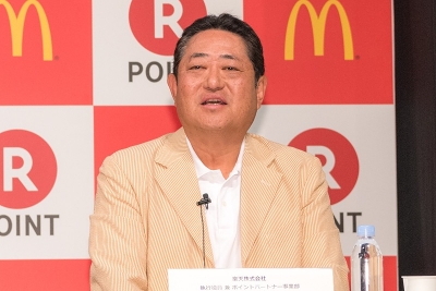 楽天　ポイントパートナー事業部の笠原和彦ジェネラルマネージャー