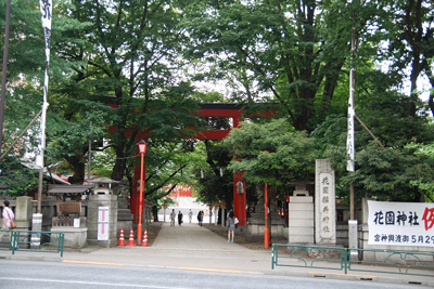 東京新宿鎮座 花園神社