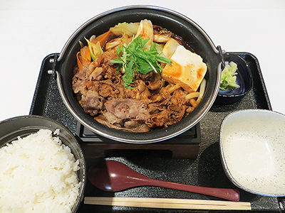 「横浜デミ牛鍋膳」