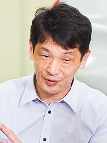 日産自動車 EV・HEV技術開発本部 EV・HEVバッテリー開発部 バッテリーシステム開発グループ 課長 松葉暢男氏