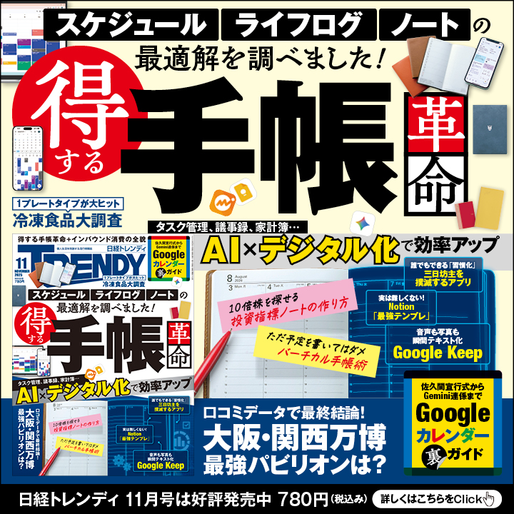 日経トレンディ：日経クロストレンド