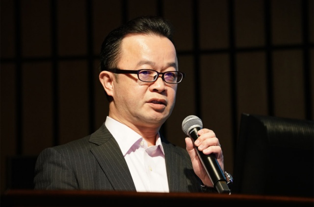 2018年5月からヱビスバーで提供を開始し、好評を得る「YEBISU BAR アプリ」の施策について語るサッポロライオンの仁平和重氏