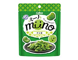 「miino そら豆 しお味」(カルビー)